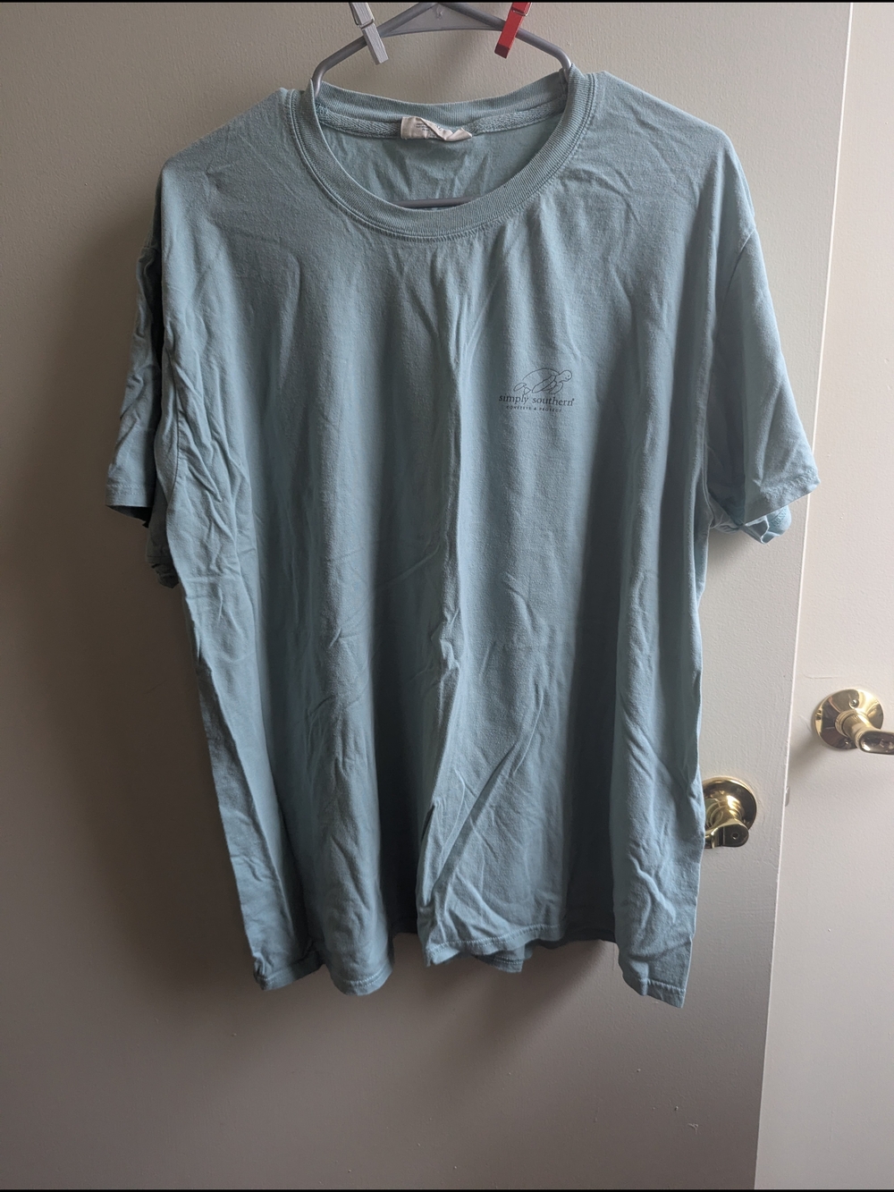 Simply Southern Light Blue Short Sleeve Tee